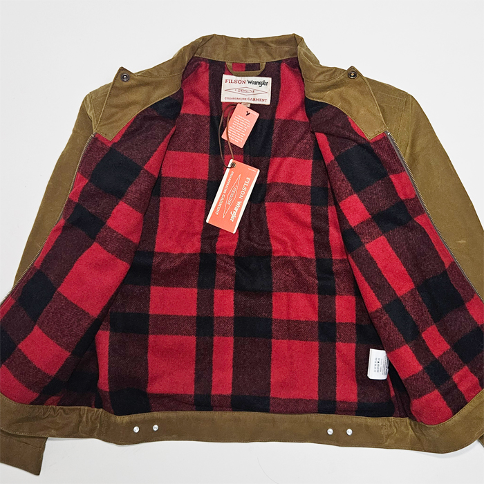 FILSON X WRANGLER 　フィルソン×ラングラー FILSON × Wrangler アドベンチャージャケット メンズ ワックスコットン