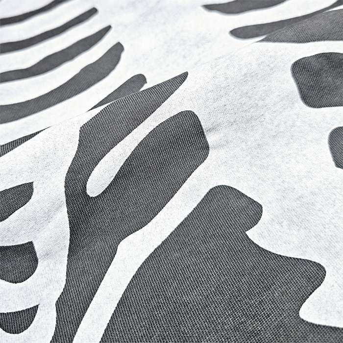 VANSON（バンソン） Vanson Tシャツ スカル ボーン ピグメント染め 骨