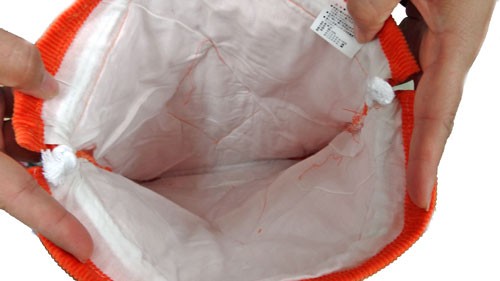 メール便対応！湯タンポ袋（アンカ袋兼用）約30cm×40cmコール天　湯たんぽ袋 湯たんぽカバー
