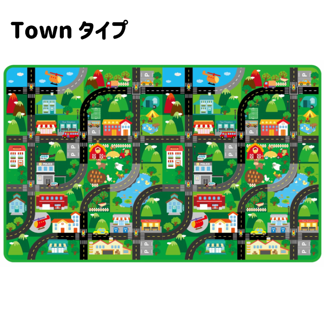 プレイマット 道路 ジャンボプレイマット 1 175cm 子供 キッズ Jp Mat ホームショップつげ 通販 Yahoo ショッピング