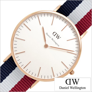 ダニエル ウェリントン 腕時計 Daniel Wellington クラシック ケンブリッジ ローズ 0103DW メンズ レディース ユニセックス セール