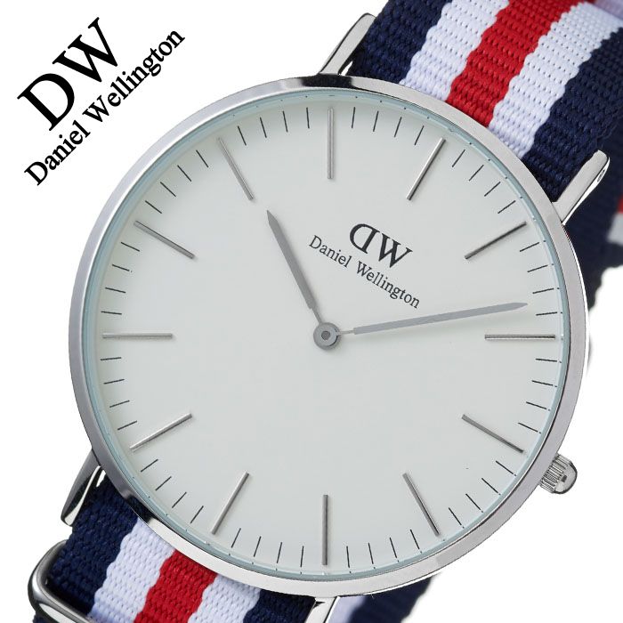 ダニエル ウェリントン 腕時計 Daniel Wellington クラシック カンタベリー シルバー 0202DW メンズ レディース ユニセックス セール