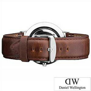 Yahoo! Yahoo!ショッピング(ヤフー ショッピング)ダニエル ウェリントン 腕時計 Daniel Wellington クラシック レザーベルト ブリストル シルバー 0409DW メンズ レディース ユニセックス セール