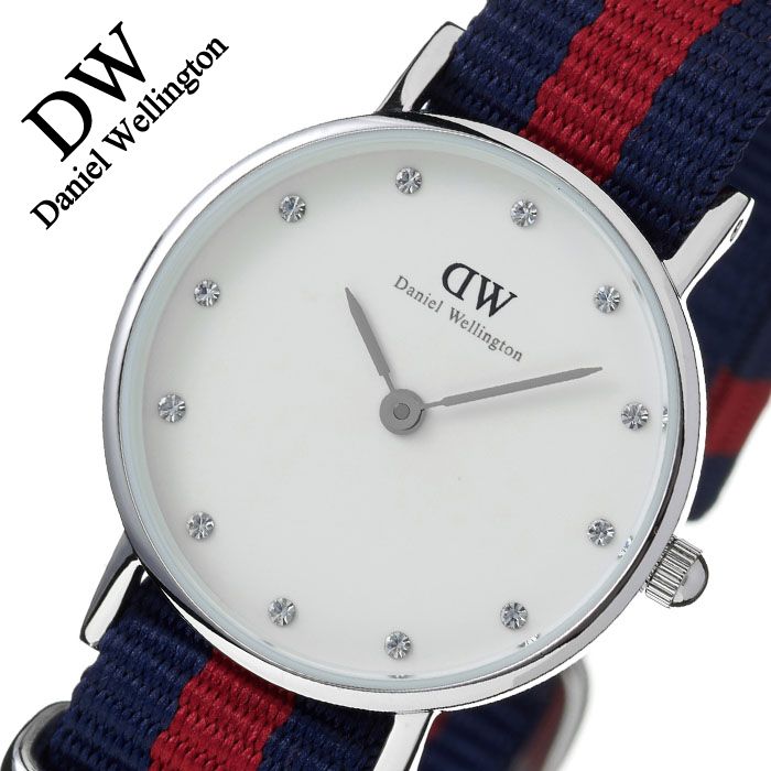 ダニエル ウェリントン 腕時計 daniel wellington 時計 クラッシー オックスフォード シルバー 0925DW レディース