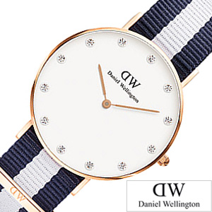 ダニエル ウェリントン 腕時計 Daniel Wellington 時計 クラシック グラスゴー ローズ 0953DW メンズ レディース ユニセックス