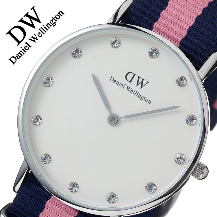 ダニエル ウェリントン 腕時計 Daniel Wellington 時計 クラシック ウィンチェスター シルバー 0962DW メンズ レディース ユニセックス