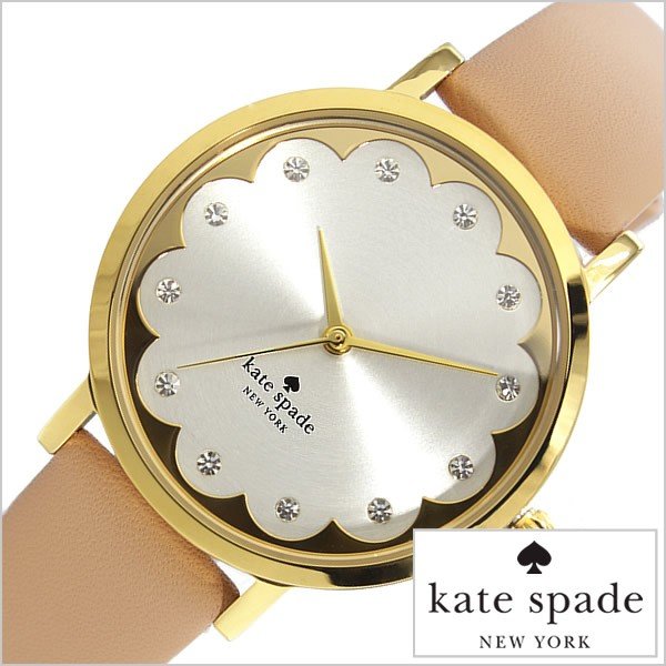 ケイト スペード ニューヨーク 腕時計 kate spade NEWYORK 時計 メトロ スカラップ 1YRU0586 レディース