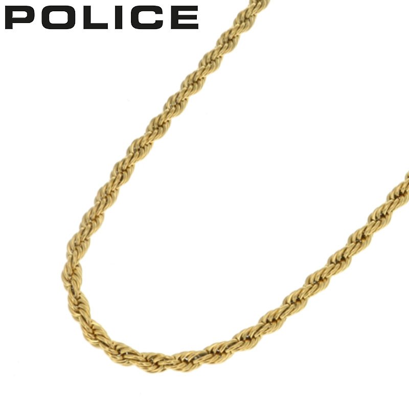 Yahoo! Yahoo!ショッピング(ヤフー ショッピング)ポリス アクセサリー POLICE ネックレス デュルビュイ DURBUY メンズ ゴールド 男性 誕生日 記念日 お祝い 贈り物 彼氏 夫 パパ 父 息子