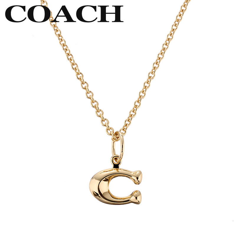 コーチ ネックレス レディース ゴールド COACH ブランド チェーン