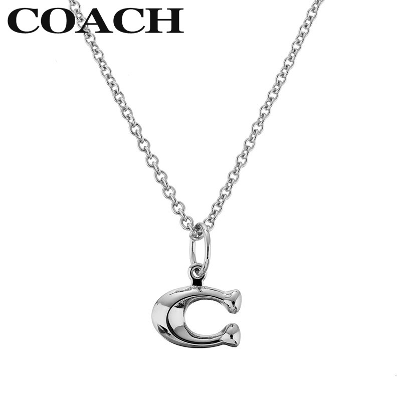 COACH ネックレス レディース シルバーカラー 335949RHO030 コーチ ネックレス レディース シルバー COACH ペンダント