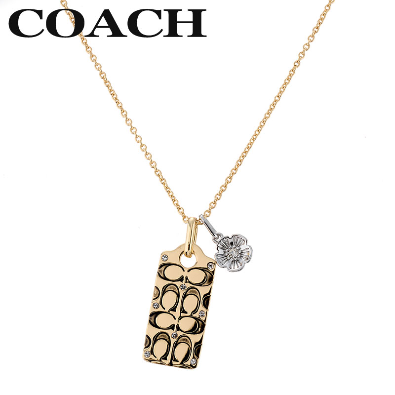 コーチ ネックレス COACH ペンダント レディース 女性