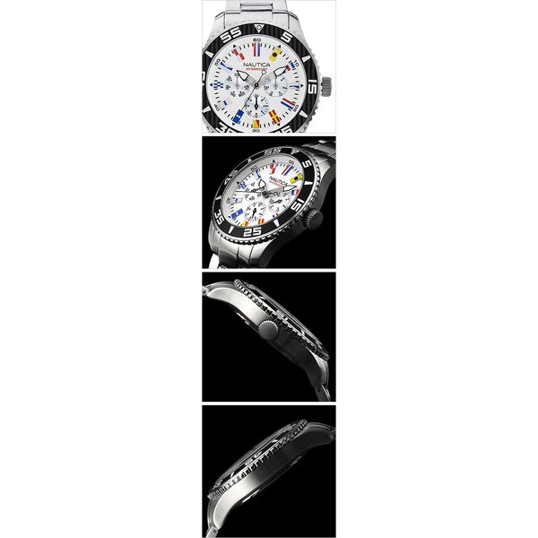 ノーティカ 腕時計 NAUTICA 時計 フラッグ スポーツ アクティブ A14630G メンズ ノーティカ 腕時計 NAUTICA フラッグ スポーツ アクティブ A14630G メンズ 材質：ステンレススティール