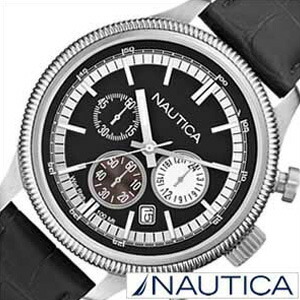 ノーティカ 腕時計 NAUTICA 時計 クロノ クラシック スポーティ ドレス A18688G メンズ｜hstyle