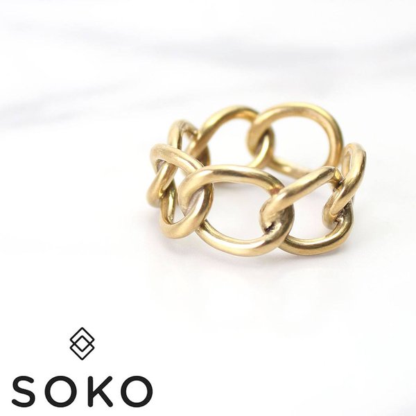 󥭥1̳ SOKO    ե˥  Fania Link Ring ǥ JR182023-BR0