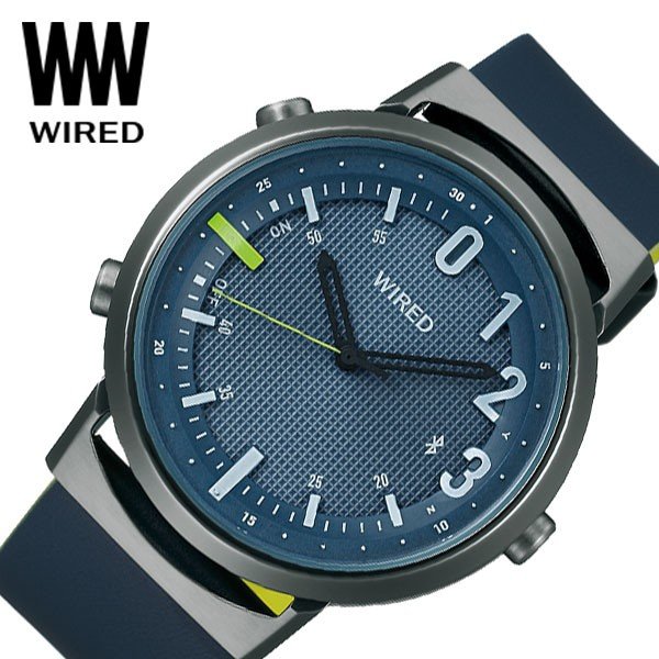 セイコー 腕時計 SEIKO 時計ワイアード ツーダブ WIRED WW TYPE02 NUMBER メンズ 腕時計 ブルー  AGAB408 | WIRED