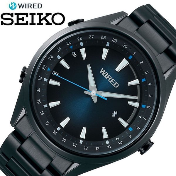 Yahoo! Yahoo!ショッピング(ヤフー ショッピング)SEIKO 腕時計 セイコー 時計 ワイアード トウキョウ WIRED TOKYO SORA メンズ ブルー AGAB413