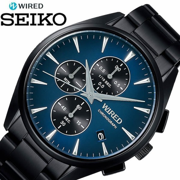 SEIKO 腕時計 セイコー 時計 ワイアード トウキョウソラ WIRED TOKYO SORA メンズ ブルー AGAT440