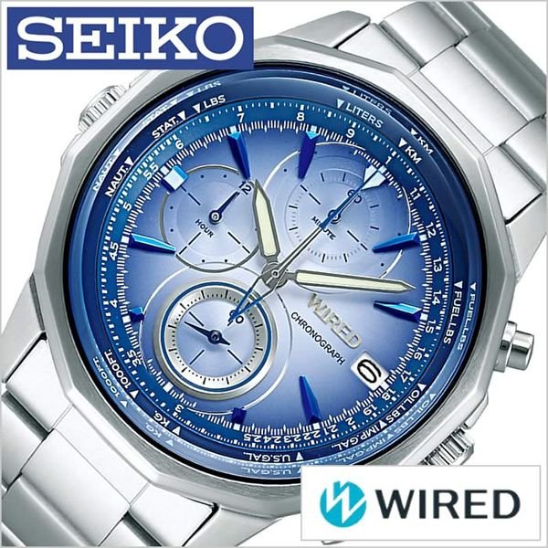 Yahoo! Yahoo!ショッピング(ヤフー ショッピング)セイコー 時計 SEIKO 腕時計 ワイアード ザ・ブルー AGAW433 メンズ