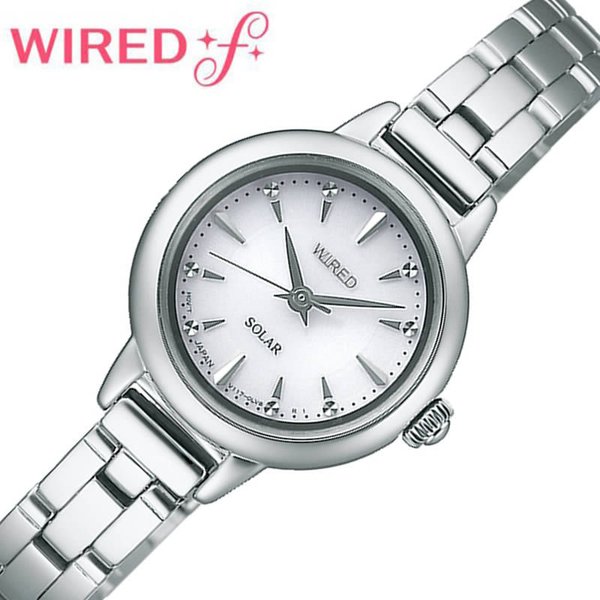 セイコー 腕時計 SEIKO 時計ワイアードエフ ソーラーコレクション WIRED f SOLAR COLLECTION レディース ホワイト AGED108
