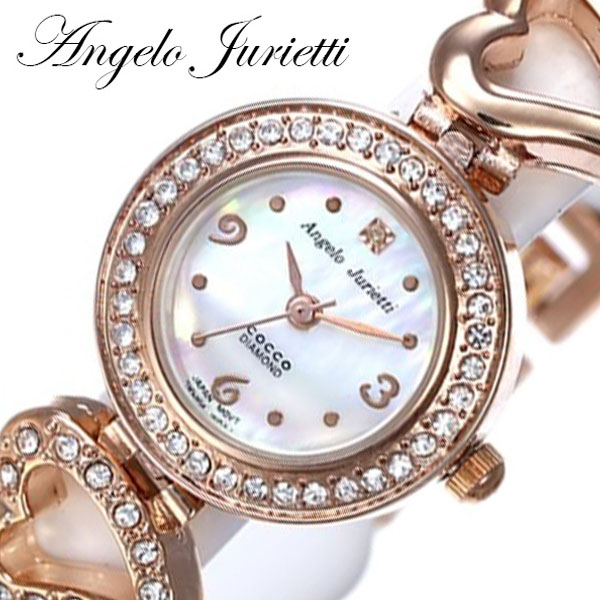 アンジェロジュリエッティ 腕時計 AngeloJurietti レディース AJ4041-PG セール