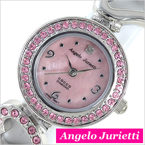 アンジェロジュリエッティ 腕時計 AngeloJurietti レディース AJ4041-SVPK セール