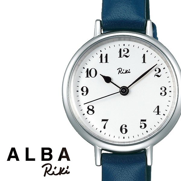 SEIKO 腕時計 セイコー 時計 アルバ リキ ALBA RIKI レディース 女性 用 防水 彼女 妻 ホワイト AKQK445