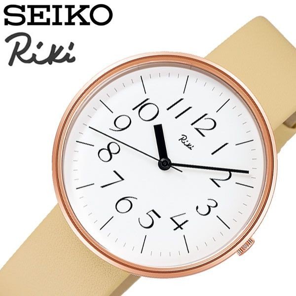 セイコー 腕時計 SEIKO 時計 アルバ リキ ワタナベ コレクション ALBA RIKI WATANABE COLLECTION レディース ホワイト AKQK451