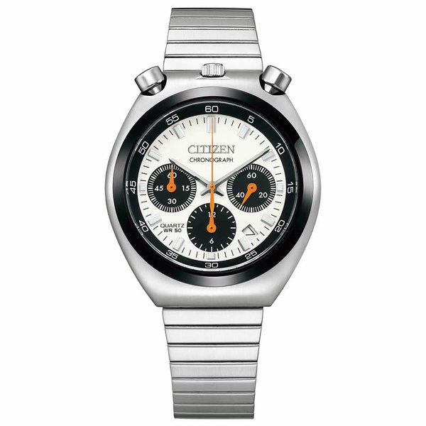 シチズン 腕時計 CITIZEN COLLECTION 時計 シチズン レコードレーベル ツノクロノ ブルヘッド RECORD LABEL TSUNO  CHRONO 男性 向け メンズ AN3660-81A