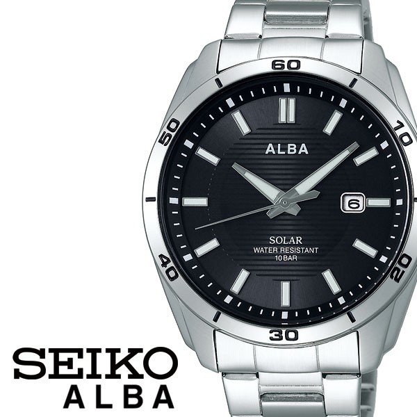 SEIKO 腕時計 セイコー 時計 アルバ ALBA メンズ 男性 夫 彼氏 ブラック AQGD401