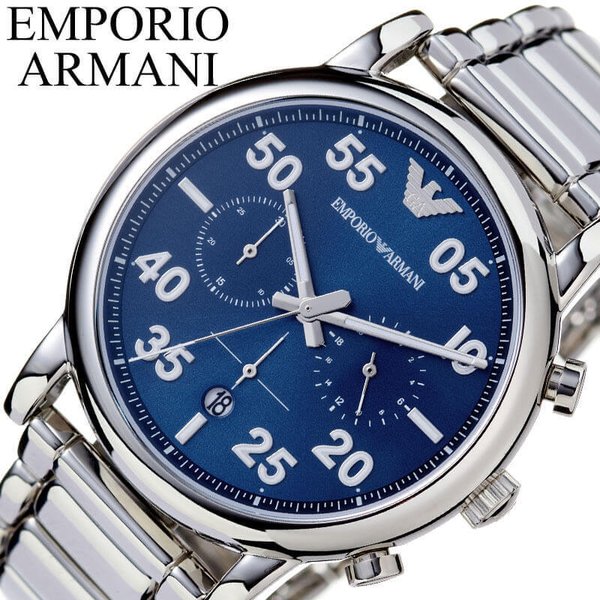 エンポリオ アルマーニ 腕時計 EMPORIO ARMANI 時計 ルイージ Luigi 