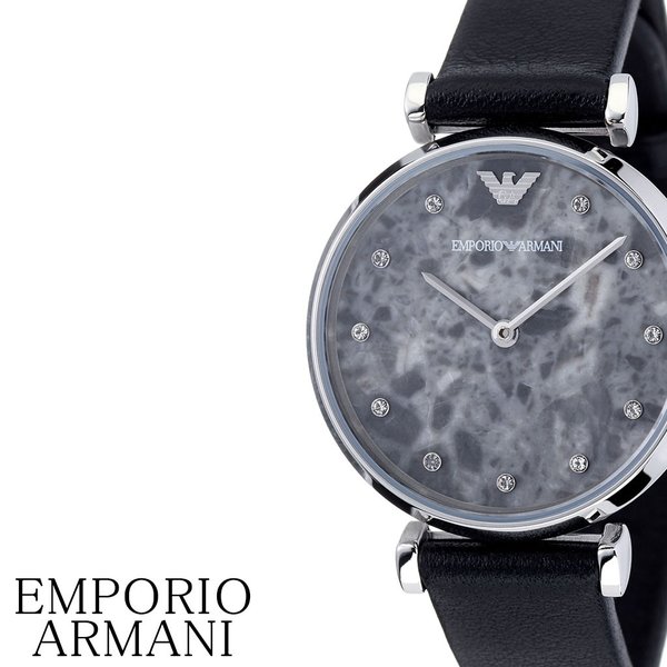 アルマーニ腕時計 EMPORIOARMANI時計 ARMANI 腕時計 アルマーニ 時計 ジャンニ ティーバー GIANNI T-BAR レディース 女性 彼女 ブラック AR11171