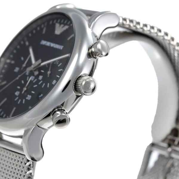 エンポリオ アルマーニ 腕時計 EMPORIO ARMANI 時計 クラシック CLASSIC メンズ ブラック AR1808｜hstyle｜06