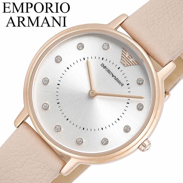 EMPORIO ARMANI 腕時計 エンポリオ アルマーニ 時計 カッパ KAPPA レディース シルバー AR2510