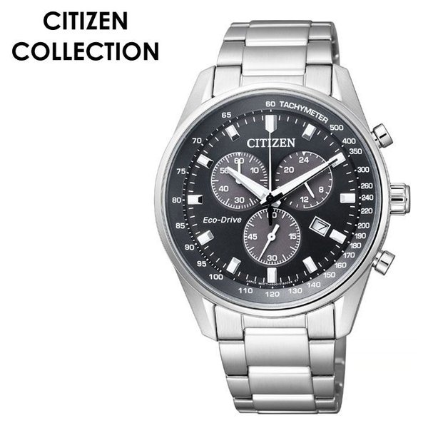 CITIZEN 腕時計 シチズン 時計 シチズンコレクション COLLECTION メンズ 腕時計 ブラック  AT2390-58E