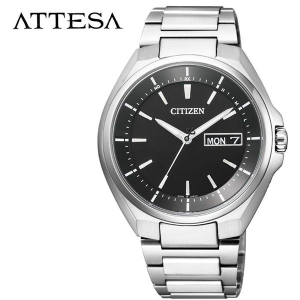 CITIZEN 腕時計 シチズン 時計 アテッサ ATTESA メンズ 腕時計 ブラック  AT6050-54E