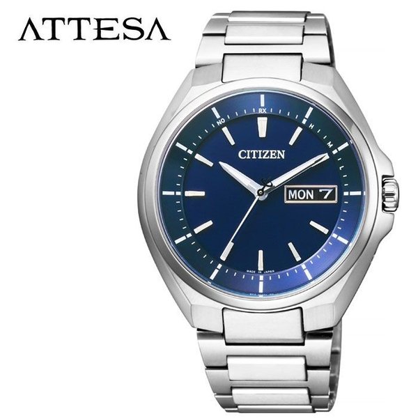 CITIZEN 腕時計 シチズン 時計 アテッサ ATTESA メンズ 腕時計 ブルー  AT6050-54L