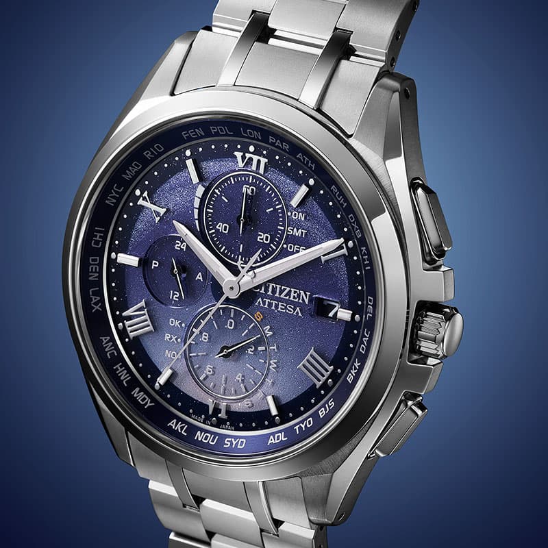 【新品未使用】シチズンアテッサ　AT8240-66L ATTESA（CITIZEN） シチズン ソーラー電波時計 ディアコレクション