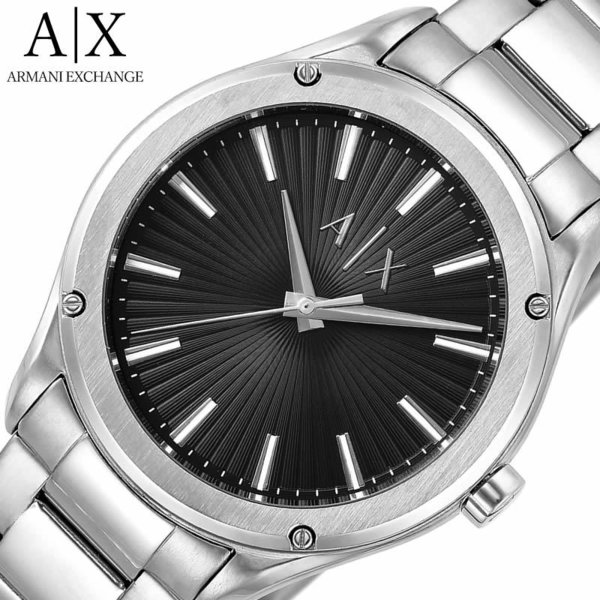 ARMANI EXCHANGE 腕時計 アルマーニ エクスチェンジ 時計 フィッツ FITZ メンズ ブラック AX2800