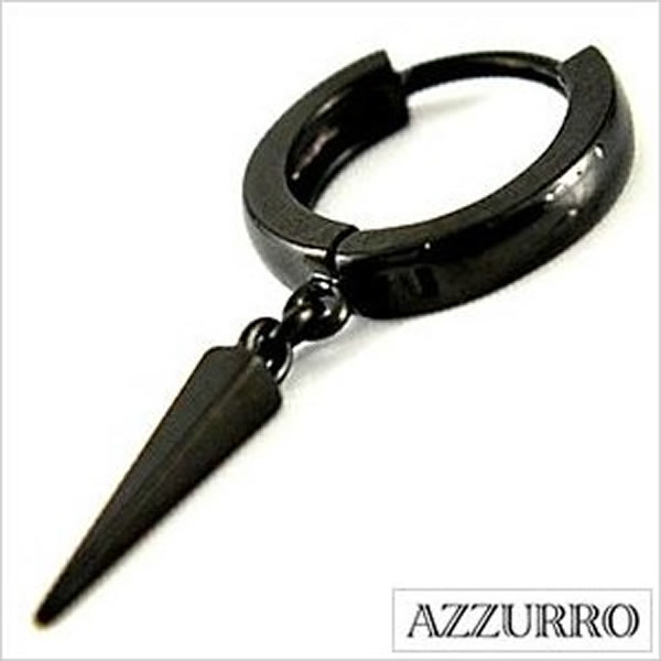 Yahoo! Yahoo!ショッピング(ヤフー ショッピング)アズーロ AZZURRO メンズ シルバー925 ピアス AZ42BLK01 セール
