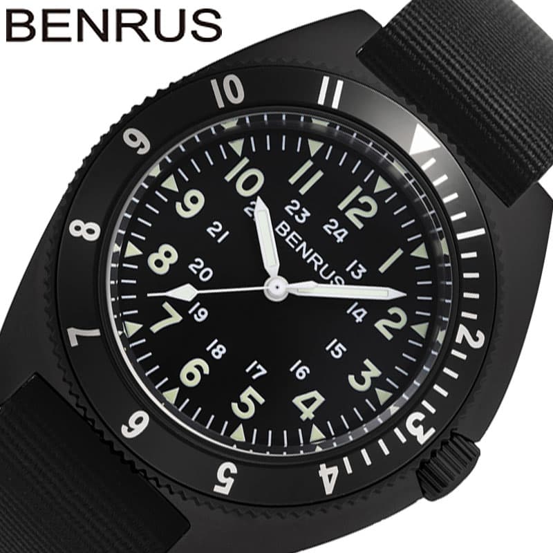 ベンラス 腕時計 ミリタリー腕時計 BENRUS ミリタリー 時計 メンズ サバゲー タイプ2 TYPE−2 男性 アーミー 被らない ミリタリーウォッチ 軍物 ロマン 本格