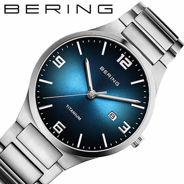 ベーリング 腕時計 BERING 時計 ベーリング BERING チタニウムコレクション TitaniumCollection 男性 向け メンズ クォーツ 電池式 BER-15240-777 人気