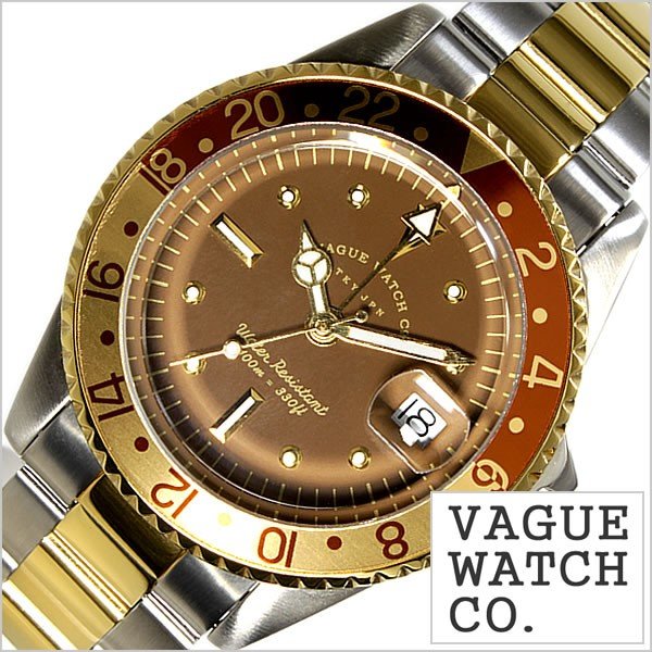 ヴァーグ ウォッチ コー 腕時計 VAGUE WATCH Co. 時計 ブラウン ジーエムティー BG-L-001-SB メンズ