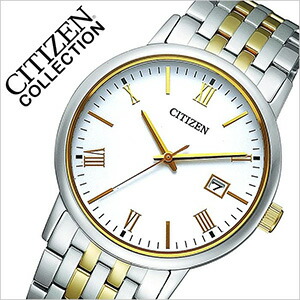 CITIZEN 腕時計 シチズン 時計 コレクション エコ ドライブ COLLECTION ECO DRIVE メンズ ホワイト BM6774-51C ソーラー ペアモデル pair collection