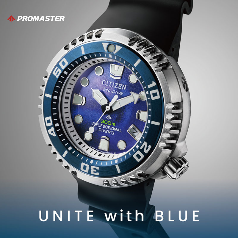 V`Y rv CITIZEN v v}X^[ GREhCu MARINEV[Y PROMASTER UNITE with BLUE u[ j  Y \[[ BN1025-08L