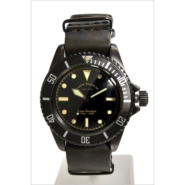 ヴァーグ ウォッチ コー 腕時計 VAGUE WATCH Co. 時計 ブラックサブ BS-L-N-001 メンズ｜hstyle｜02