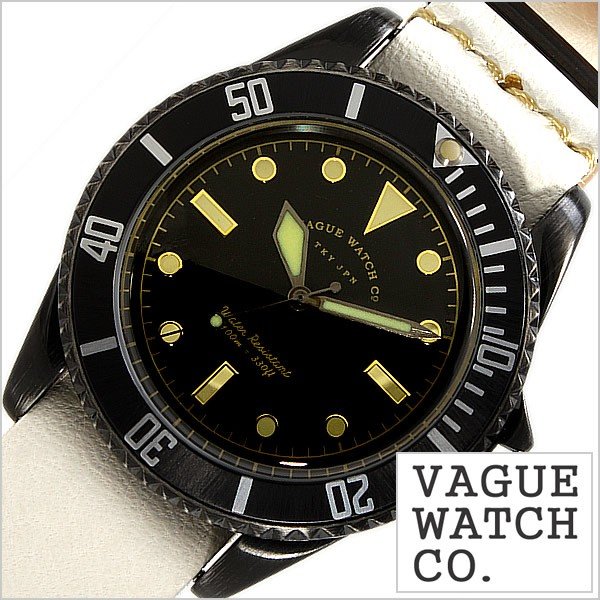 ヴァーグ ウォッチ コー 腕時計 VAGUE WATCH Co. 時計 ブラックサブ BS-L-N-003 メンズ｜hstyle