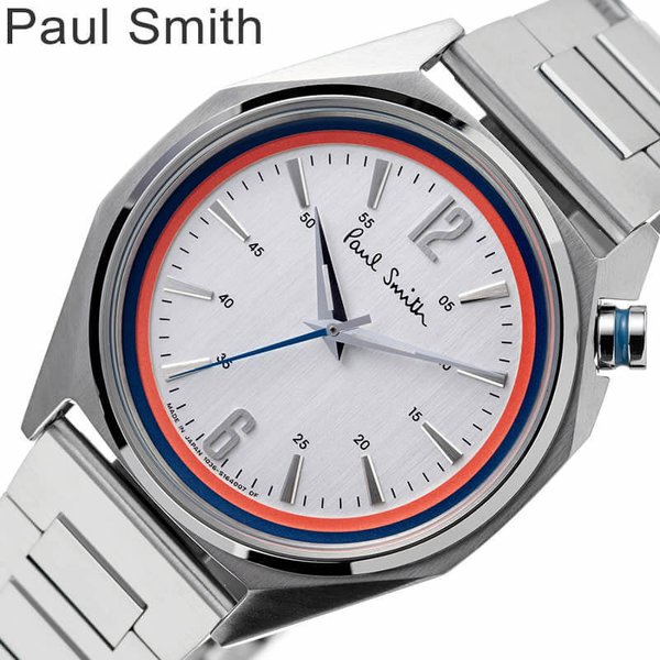 ポールスミス 腕時計 Paul Smith 時計 ポール スミス 腕時計 時計 ポールスミス paulsmith オクタゴン Octagon 男性 向け メンズ クォーツ BT4-117-91｜hstyle