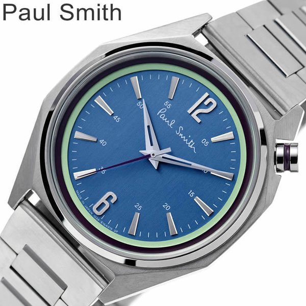 ポールスミス 腕時計 Paul Smith 時計 ポール スミス 腕時計 時計 ポールスミス paulsmith オクタゴン Octagon 男性 向け メンズ クォーツ 電池式 BT4-117-93｜hstyle