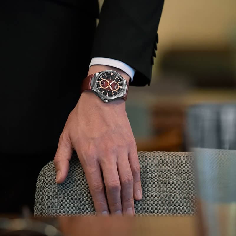 シチズン 腕時計 CITIZEN 時計 アテッサ ATTESA トリプルカレンダー ムーンフェイズ 限定モデル メンズ 腕時計 バーガンディ ソーラー  エコ・ドライブ