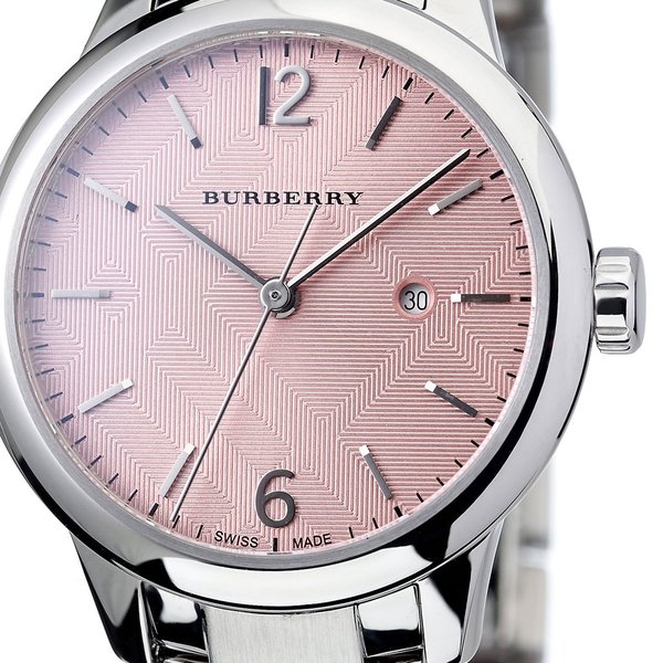 BURBERRY 腕時計 バーバリー 時計 ザ クラシック ラウンド The Classic Round レディース 女性 ピンク BU10111｜hstyle｜05